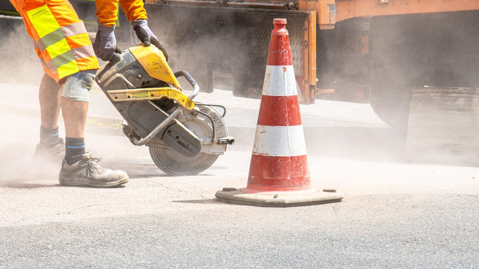Dachdecker-Team im Einsatz